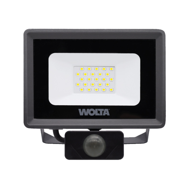 Светодиодный прожектор WOLTA WFL-20W/06s 20Вт 5700K IP65 с Датчиком