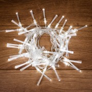 Гирлянда светодиодная Кисточки 48 LED БЕЛЫЕ 5 метров Гирлянда светодиодная Кисточки 48 LED БЕЛЫЕ 5 метров