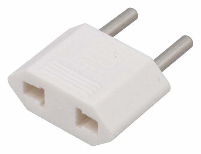 Адаптер сетевой (переходник) с Евро А/F на тонкую вилку С1 плоский «Тефаль» 6А б/з белый REXANT Адаптер сетевой (переходник) с Евро А/F на тонкую вилку С1 плоский «Тефаль» 6А б/з белый REXANT