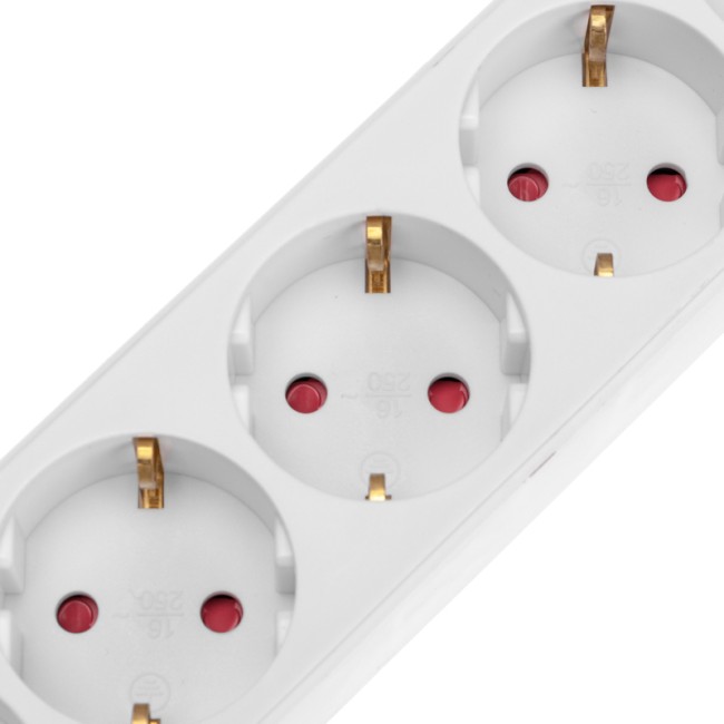 Удлинитель STANDARD 5 гнезд, 1,5м, 3х1,0мм², с/з, с выключателем, 2 USB, белый REXANT Удлинитель STANDARD 5 гнезд, 1,5м, 3х1,0мм², с/з, с выключателем, 2 USB, белый REXANT