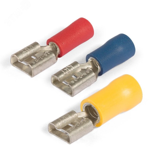 Разъем виброуст. плоский ВРПИ-М 2,5-(6,3) (КВТ) Разъем виброуст. плоский ВРПИ-М 2,5-(6,3) (КВТ)