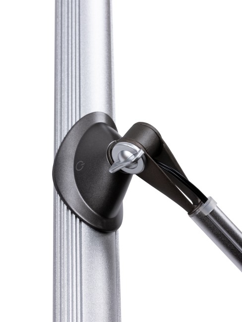 Светильник светодиодный струбцина СН-60, 2 колена, сенс-димм, 220 В, 14Вт, 5000 К, сереб-черн, TDM Светильник светодиодный струбцина СН-60, 2 колена, сенс-димм, 220 В, 14Вт, 5000 К, сереб-черн, TDM