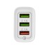 Сетевое зарядное устройство для iPhone/iPad REXANT 3 x USB, 5V, 3 А + 1 А + 1 А, белое