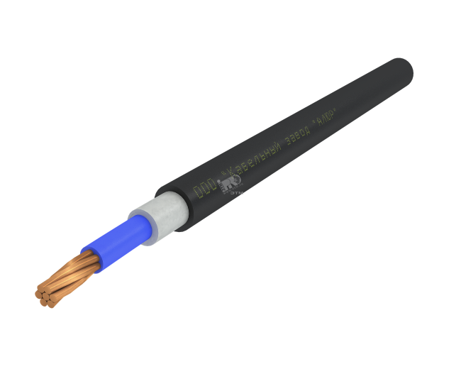 Кабель силовой ППГнг(А)-HF 1х50мк (N)-1 многопроволочный синий (барабан)