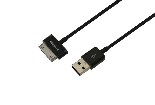 USB кабель для Samsung Galaxy tab шнур 1 м черный