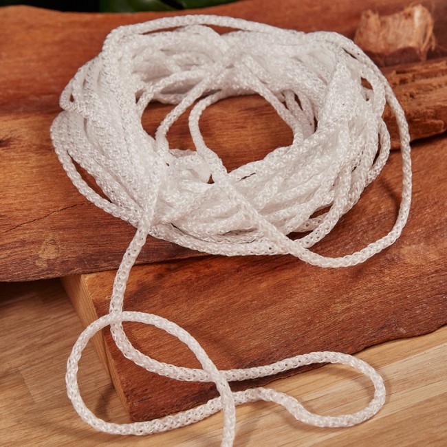 Шнур 3 мм 10 м белый REXANT 