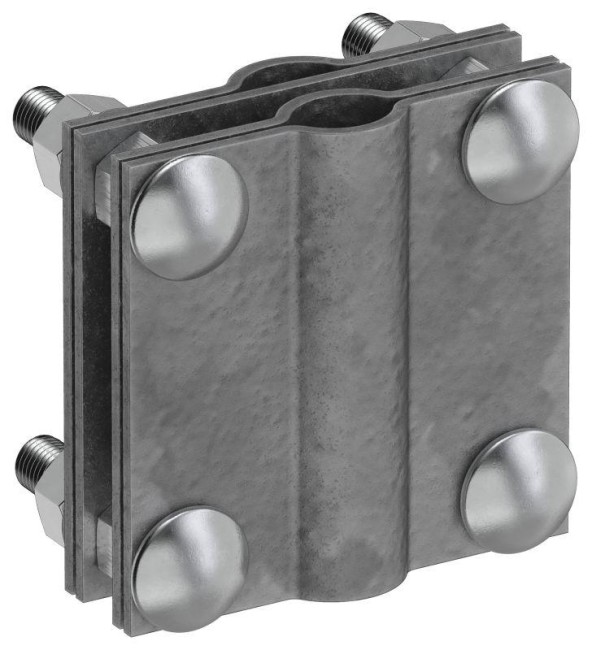 Зажим заземления с раздел. крестообразный стержень-полоса/пруток оцинк. сталь TD IEK ZGC38-13-1-16-40 Зажим заземления с раздел. крестообразный стержень-полоса/пруток оцинк. сталь TD IEK ZGC38-13-1-16-40