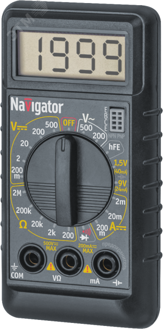 Мультиметр цифровой Navigator NMT-Mm04-182 (M182)