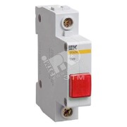 Лампа сигнальная DIN 1P красная матрица ЛС-47М