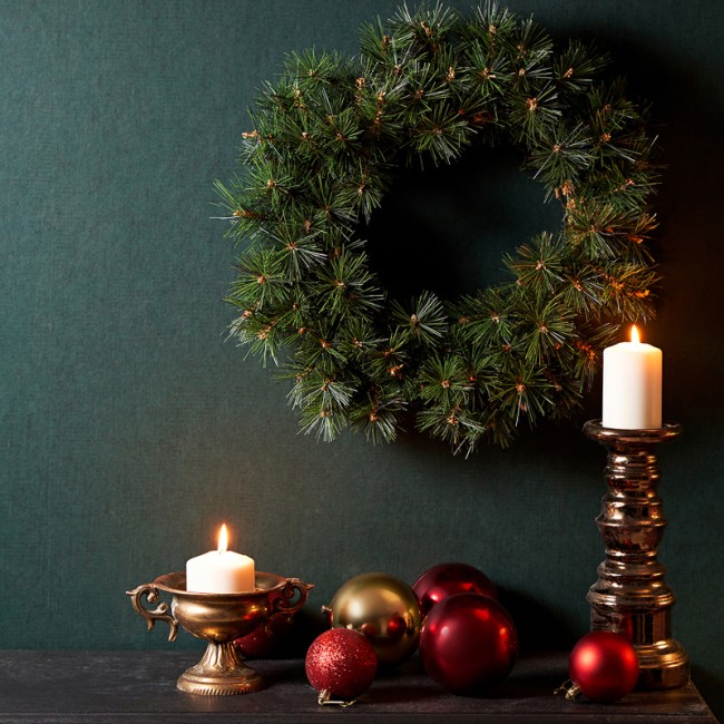 Еловый венок NEON-NIGHT Ø 30 см, леска Еловый венок NEON-NIGHT Ø 30 см, леска