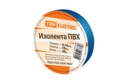 Изолента ПВХ 0,15х19мм Синяя 20м TDM Изолента ПВХ 0,15х19мм Синяя 20м TDM
