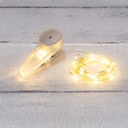 Гирлянда Роса с прищепкой 3 м, 30 LED, теплое белое свечение, 2хCR2032 в комплекте NEON-NIGHT Гирлянда Роса с прищепкой 3 м, 30 LED, теплое белое свечение, 2хCR2032 в комплекте NEON-NIGHT