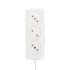 Удлинитель PROconnect STANDARD 3 гнезда, 1.5 м, 2х0.75 мм², б/з, белый