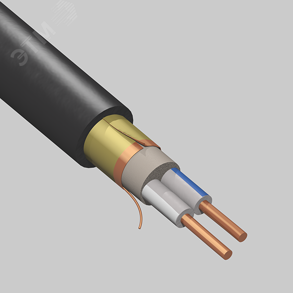 Кабель силовой ВВГЭнг(A)-LS 2х1.5(N)-0.66