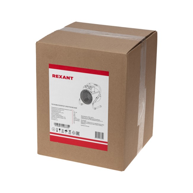 Пушка тепловая, цилиндрическая подставка, 3 кВт REXANT Пушка тепловая, цилиндрическая подставка, 3 кВт REXANT