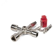 Ключ для электрошкафов с 5 профилями и битой крест/шлиц КЭШ-5М Ключ для электрошкафов с 5 профилями и битой крест/шлиц КЭШ-5М