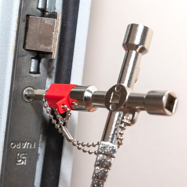 Ключ для электрошкафов с 5 профилями и битой крест/шлиц КЭШ-5М Ключ для электрошкафов с 5 профилями и битой крест/шлиц КЭШ-5М