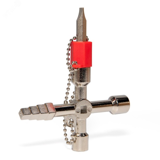 Ключ для электрошкафов с 5 профилями и битой крест/шлиц КЭШ-5М Ключ для электрошкафов с 5 профилями и битой крест/шлиц КЭШ-5М