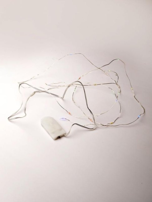 Гирлянда "Нить" LDM30-M-BO 30 разноцветных минисветодиодов 2.17м 1 режим мигания для помещений (3хAA не в компл.) SHLights 4690601042187A