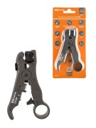 Съемник изоляции СИ-ВК, для зачистки кабеля типа  RG-6, RG-59, RG-7, RG-11, "МастерЭлектрик" TDM Съемник изоляции СИ-ВК, для зачистки кабеля типа  RG-6, RG-59, RG-7, RG-11, "МастерЭлектрик" TDM