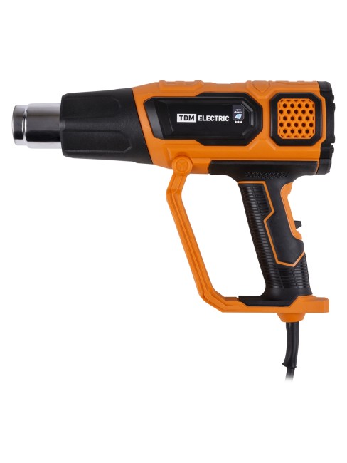 Технический фен ТФ-02, 2000 Вт, 9 предм., ЖК-экр., 2 реж., плавн. рег., 50-600 C, кейс, "Алмаз" TDM