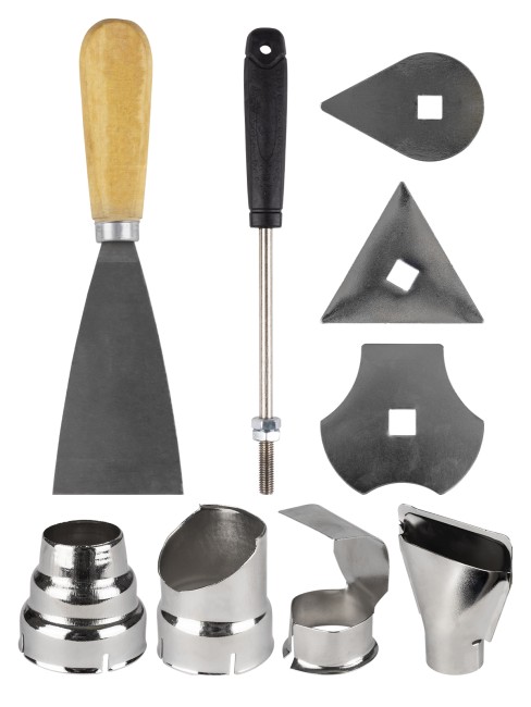 Технический фен ТФ-02, 2000 Вт, 9 предм., ЖК-экр., 2 реж., плавн. рег., 50-600 C, кейс, "Алмаз" TDM