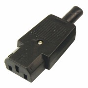 Сетевой штекер на шнур ("мама" контакт) REXANT Сетевой штекер на шнур ("мама" контакт) REXANT