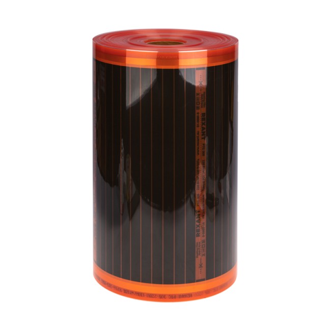 Пленочный теплый пол PTC 305 220Вт/м², ширина 50см, толщина 0,338мм REXANT Пленочный теплый пол PTC 305 220Вт/м², ширина 50см, толщина 0,338мм REXANT