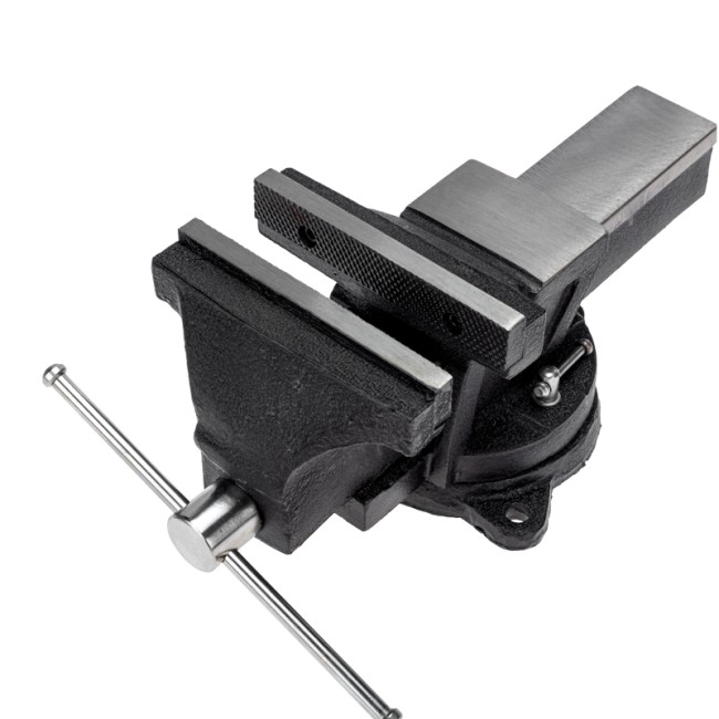 Тиски слесарные 150мм, поворотные, с наковальней KRANZ Тиски слесарные 150мм, поворотные, с наковальней KRANZ