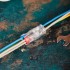 Экспресс-клемма СМК 2273-2x3R проходная разъемная 3 полюса 3х2-проводная 0,5-2,5мм² (50 шт/уп) REXANT