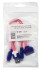 USB 3 в 1 кабель Lightning/30pin/micro USB/PVC/flat/pink/0,15m/REXANT
