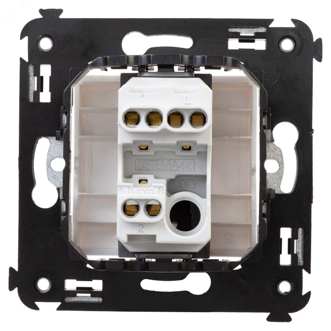 Avanti Переключатель одноклавишный в стену, ''Белое облако'' Avanti Переключатель одноклавишный в стену, ''Белое облако''