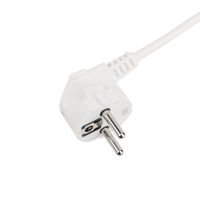 Удлинитель PROconnect 3 гнезда, 10 м, 3х0.75 мм², с/з, с кнопкой, белый