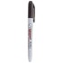 Маркер перманентный Multi Marker Super Slim 1мм, черный, пулевидный Crown
