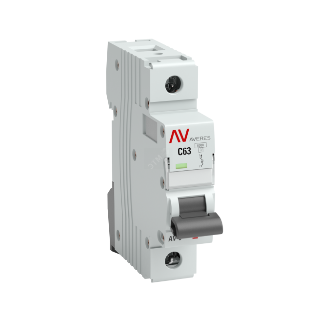 Выключатель автоматический AV-10 1P 40A (D) 10кА AVERES