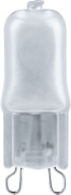 Лампа галогенная КГМ 40вт 220в G9 капсульная матовая Лампа галогенная КГМ 40вт 220в G9 капсульная матовая