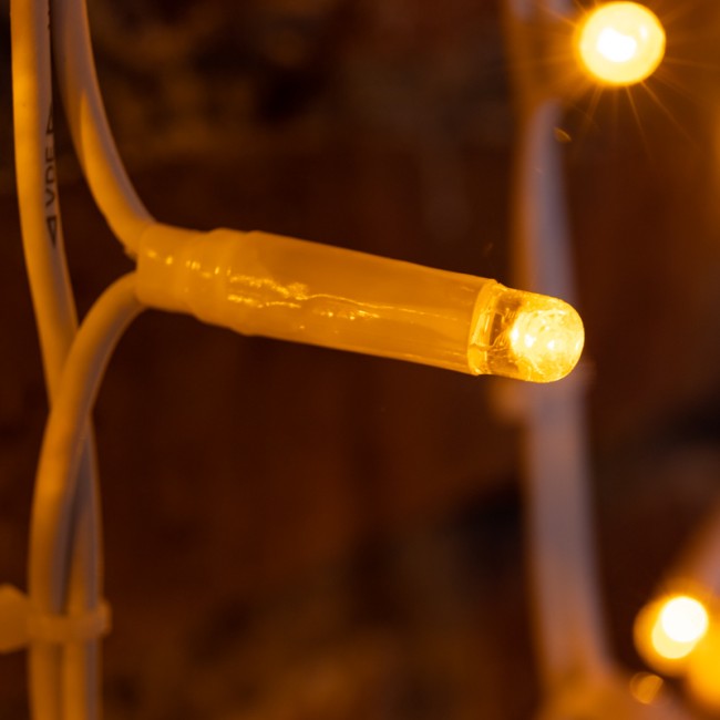 Гирлянда Светодиодный Дождь 2х3м, постоянное свечение, белый провод КАУЧУК, 230 В, диоды ЖЁЛТЫЕ (шнур питания в комплекте) Гирлянда Светодиодный Дождь 2х3м, постоянное свечение, белый провод КАУЧУК, 230 В, диоды ЖЁЛТЫЕ (шнур питания в комплекте)