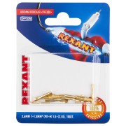 Клемма плоская гнездо 3.6 мм 0.75-1.5 мм² (РП-м 1.5-(2.8)), в упак. 10 шт. REXANT Клемма плоская гнездо 3.6 мм 0.75-1.5 мм² (РП-м 1.5-(2.8)), в упак. 10 шт. REXANT