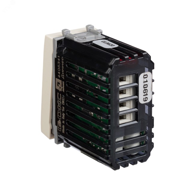 Avanti Диммер кнопочный ''Ванильная дымка'', для LED ламп, 16A, 1 модульный