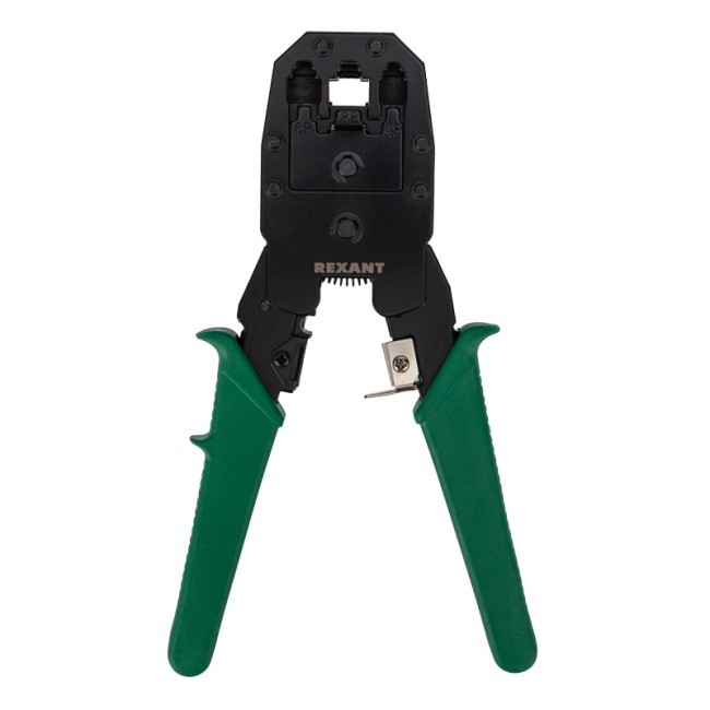 Кримпер HT-200 для обжима 8P8C, 6P6C, 4P4C, заделка витой пары REXANT Кримпер HT-200 для обжима 8P8C, 6P6C, 4P4C, заделка витой пары REXANT