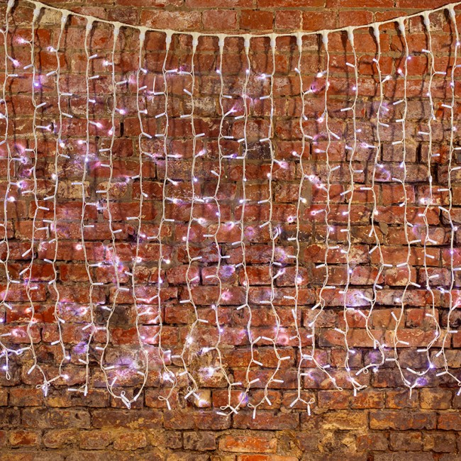 Гирлянда Светодиодный Дождь 2х1,5м, постоянное свечение, белый провод КАУЧУК, 230 В, диоды БЕЛЫЕ (шнур питания в комплекте) Гирлянда Светодиодный Дождь 2х1,5м, постоянное свечение, белый провод КАУЧУК, 230 В, диоды БЕЛЫЕ (шнур питания в комплекте)