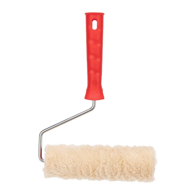 Валик «Натуральный мех» бесшовный, ворс 12 мм, ширина ролика 180 мм, Ø 42 мм, бюгель 6 мм REXANT Валик «Натуральный мех» бесшовный, ворс 12 мм, ширина ролика 180 мм, Ø 42 мм, бюгель 6 мм REXANT