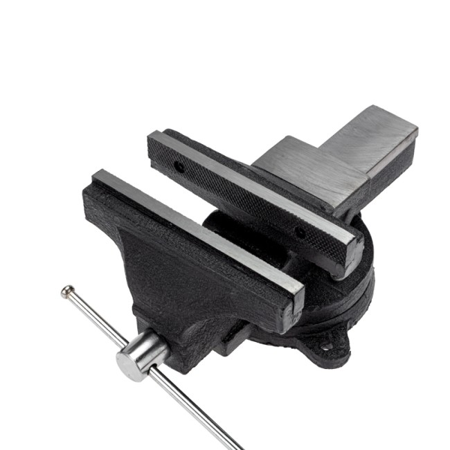 Тиски слесарные 200мм, поворотные, с наковальней KRANZ Тиски слесарные 200мм, поворотные, с наковальней KRANZ