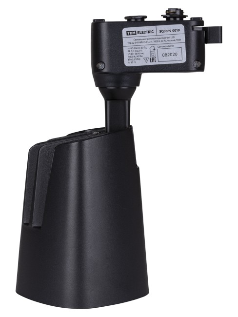 Светильник трековый однофазный LED TRL-02-045-WB 45 Вт, 24°, 3000 К, 90 Ra, черный, TDM Светильник трековый однофазный LED TRL-02-045-WB 45 Вт, 24°, 3000 К, 90 Ra, черный, TDM