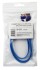 USB 3 в 1 кабель Lightning/30pin/micro USB/PVC/flat/blue/0,15m/REXANT