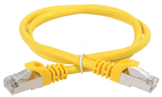 Шнур коммутационный кат. 5Е FTP PVC 7м желтый