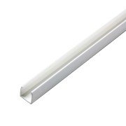 Короб пластиковый для гибкого неона 7х12мм, длина 1 метр (цена за 1 шт.)