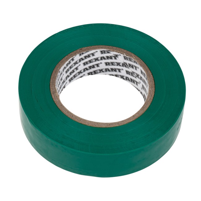 Изолента ПВХ 19 мм х 25 м, зеленая, упаковка 5 рулонов REXANT Изолента ПВХ 19 мм х 25 м, зеленая, упаковка 5 рулонов REXANT