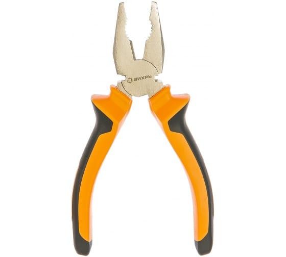 Плоскогубцы (пассатижи) 160мм двухкомпонентн. рукоятки никелир. Вихрь 73/6/3/6 Плоскогубцы (пассатижи) 160мм двухкомпонентн. рукоятки никелир. Вихрь 73/6/3/6