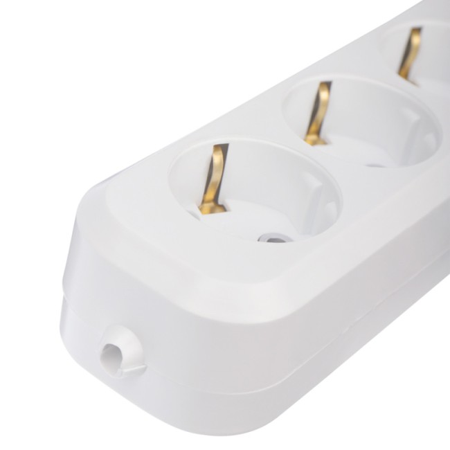 Колодка 4 гнезда c заземлением REXANT Колодка 4 гнезда c заземлением REXANT